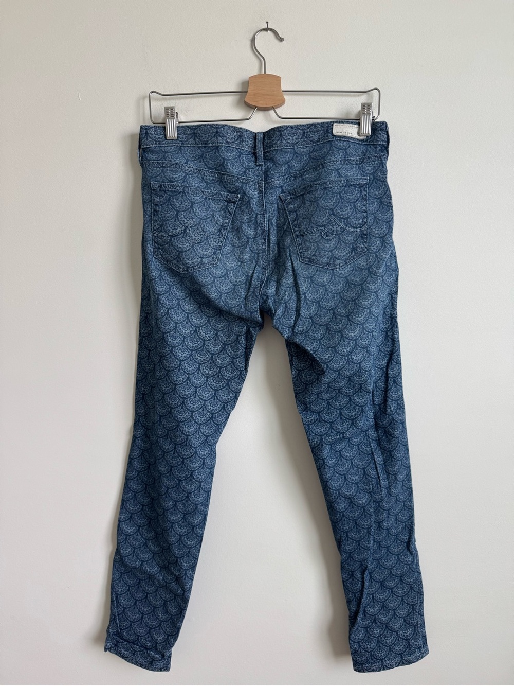Y2K High End Low Rise Pattern Jeans - Picture 3 of 5